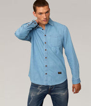 Load image into Gallery viewer, Model wearing Kings of indigo shirt denim