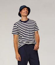 Load image into Gallery viewer, Kings of indigo T-shirt stripes
