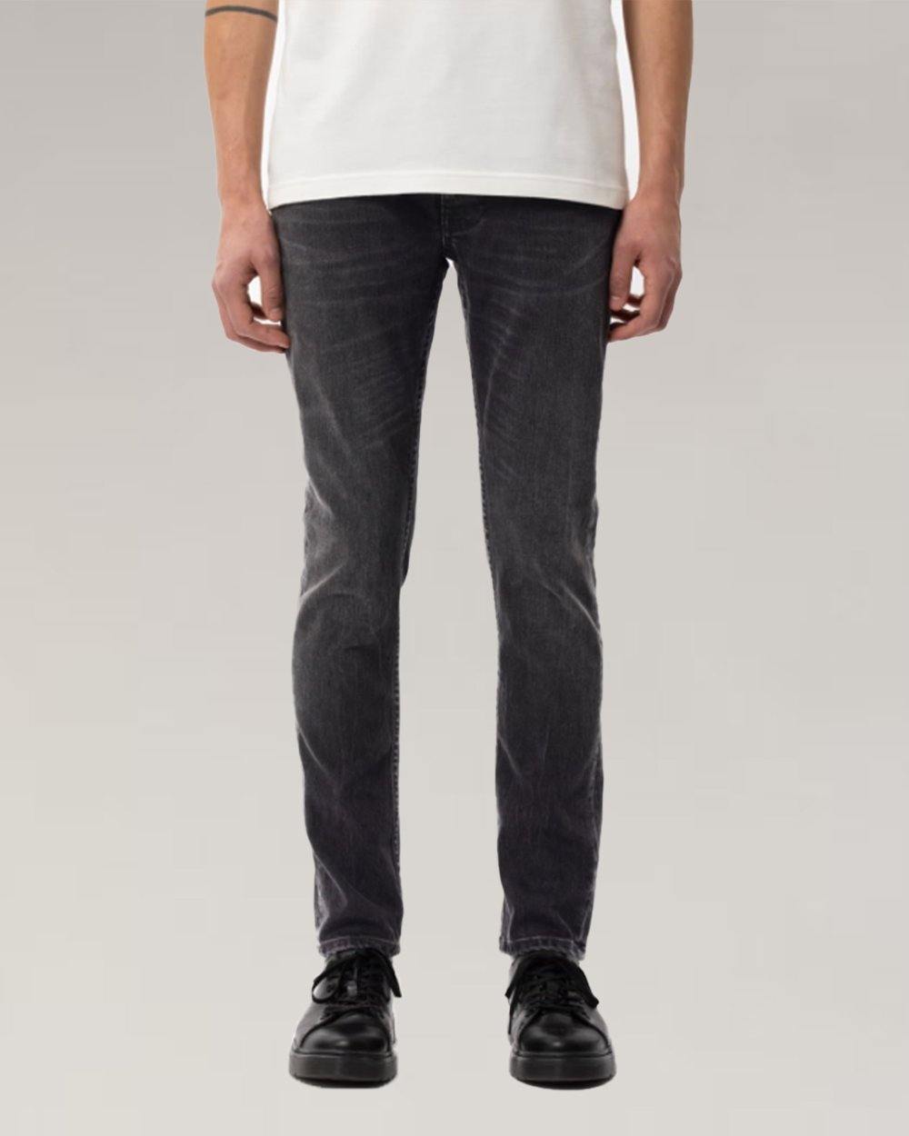 Nudie Jeans Black Nightrider - Van der Veer