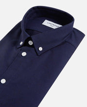 Load image into Gallery viewer, Labfresh Oxford shirt navy - Van der Veer
